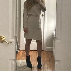 BCBG Maxazria XXS Cream Dress w Sequin Detail